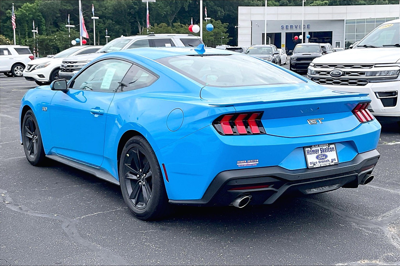 New Grabber Blue Metallic 2025 Ford Mustang GT for Sale in